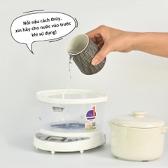 Nồi Chưng Yến, nấu cháo cho bé dung tích 0,7lít BENNIX BN-07SLC - Bảo hành 2 NĂM