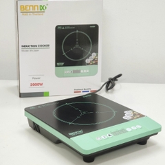 Bếp Từ Đơn Phím Cơ Bennix BN-266IH, 2000W, Tặng kèm nồi lẩu 28cm