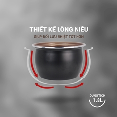 Nồi cơm điện Kalpen R7- bảo hành chính hãng 2 năm