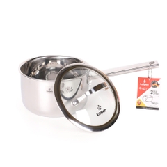 Quánh Inox 304 Đúc Liền Khối Kalpen Emer EM16 - 16Cm