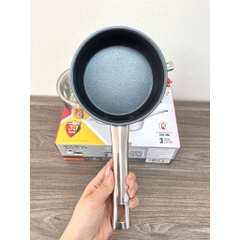 Bộ Nồi Chảo Cho Bé Ăn Dặm, Inox Liền Khối KALPEN BB14-14cm, Bảo hành 30 năm