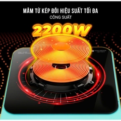 Bếp Từ Đơn Kalpen IK2, Công Suất 2200W, Bảo Hành 2 Năm