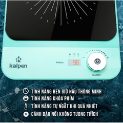 Bếp Từ Đơn Kalpen IK2, Công Suất 2200W, Bảo Hành 2 Năm