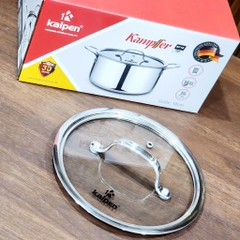 Nồi Lẻ Inox 304 Liền đáy Kalpen Kampfer KF18/KF20/KF24, Bảo hành 30 năm