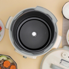 Nồi áp suất điện tử lòng nồi inox dung tích 6L Kalpen P5, Bảo hành 2 năm