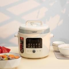 Nồi áp suất điện tử lòng nồi inox dung tích 6L Kalpen P5, Bảo hành 2 năm
