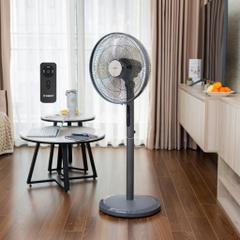 Quạt điện, Quạt cây đứng có điều khiển từ xa KALPEN F10/ F11, Bảo hành 2 năm