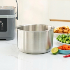 Nồi nấu đa năng lòng nồi inox 304 dung tích 1,8L, 10 chế độ nấu KALPEN R13, Bảo hành 2 năm