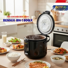 Nồi Cơm Điện Lòng Niêu Dày Bennix BN-180QX/ 018RC, Dung Tích 1,8L Phù Hợp 4-6 NgườI Ăn