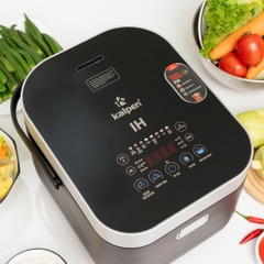 Nồi cơm điện cao tần lòng nồi inox 304 liền khối 1,8L KALPEN R14- 1250W, Bảo hành 2 năm
