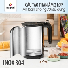 Ấm Đun Nước Siêu Tốc 2 Lớp Kalpen KK97 (1.7L) – An Toàn, Đun Nhanh, Tiết Kiệm Điện