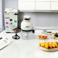 Máy xay thịt mini 300W BENNIX BN-77MG, dung tích 0,7L, Bảo hành chính hãng 1 năm