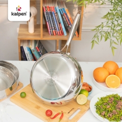Chảo inox đáy liền chống dính tự thân vân Kim Cương KALPEN SA20/ SA24/ SA26/ SA28