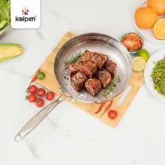 Chảo inox đáy liền chống dính tự thân vân Kim Cương KALPEN SA20/ SA24/ SA26/ SA28