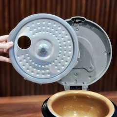 Nồi cơm điện Lòng Niêu chống dính Ceramic cao cấp AULUX LS-686 dung tích 1.2L.