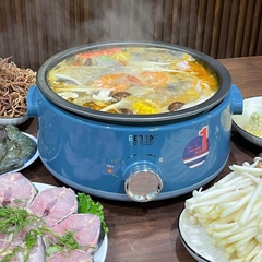 Nồi lẩu điện đa năng dung tích 5L Bennix BN-538EGP, Bảo hành 12 tháng