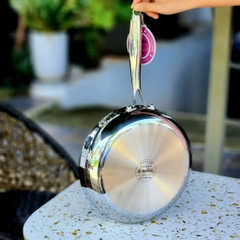 Chảo inox 304 liền khối chống dính Xylan Plus an toàn sức khoẻ AULUX ALB-26/28/30