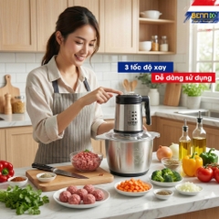 Máy xay công nghiệp đa năng 1200W BENNIX BN-80MG/ BN-88MG, Bảo hành 1 năm