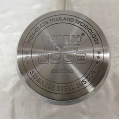 Nồi nấu bột cho bé 14cm inox 304 5 đáy đun bếp từ BENNIX BN-14SP