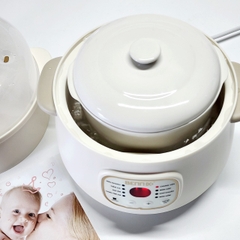 Nồi nấu chậm và hấp cách thủy Bennix BN-10SLC, dung tích 1L