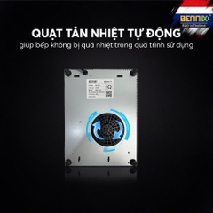 Bếp từ đơn âm cảm ứng cao cấp Bennix BN-188IH, Công suất 2200W