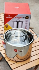 Nồi Luộc Gà Inox Liền Đáy Kalpen Kampfer KF30 - 30cm