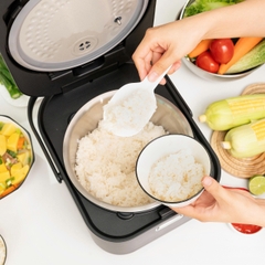 Nồi cơm điện cao tần lòng nồi inox 304 liền khối 1,8L KALPEN R14- 1250W, Bảo hành 2 năm