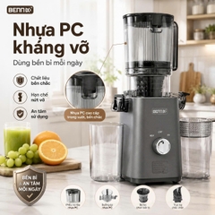 Máy Ép Chậm, Ép Trái Cây Nguyên Quả BENNIX BN-033SJ, Bảo hành 12 tháng