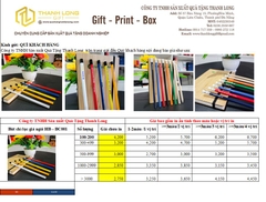 Bút chì lục giác in logo giá rẻ – Quà tặng doanh nghiệp số lượng lớn