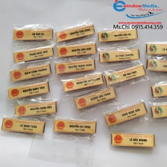 Bảng Tên Nhân Viên Giá Rẻ - Chất Lượng Cao từ Quà Tặng Thanh Long