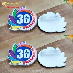 Huy hiệu mica in theo yêu cầu