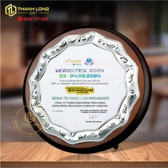 Bảng vinh danh đĩa tròn bạc