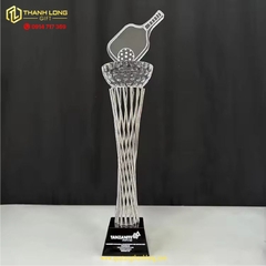 Cúp Thể Thao Pickleball Kim Loại Vàng Bạc Đồng Cao Cấp