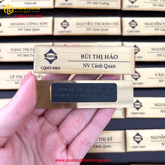 Bảng Tên Nhân Viên - Mảnh Ghép Tinh Tế Cho Không Gian Làm Việc