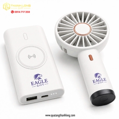 Bộ quà tặng Ly nhiệt - quạt - pin sạc dự phòng