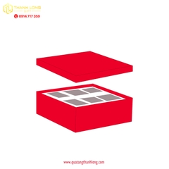 Bộ 6 ly thủy tinhTP Bank - in ấn thiết kế theo yêu cầu