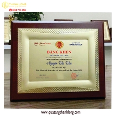 Bảng vinh danh vàng cao cấp