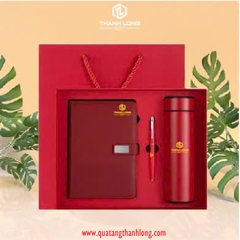 Bộ quà giftset sổ và bình giữ nhiệt