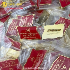 Huy Hiệu Lá Cờ Đúc Theo Yêu Cầu - Vinh Danh Đại Hội Đại Biểu Đảng Bộ Quân Khu 5 Lần Thứ XI