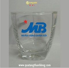 Ly Thủy Tinh in logo theo yêu cầu