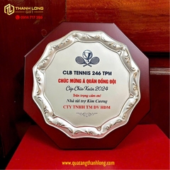 Bảng vinh danh bát giác cao cấp 25cm