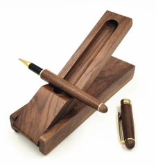 Bút gỗ nâu sồi