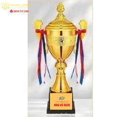 Cúp bóng đá kim loại - in logo theo yêu cầu - 7726