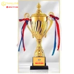 Cúp bóng đá kim loại - in logo theo yêu cầu - 140