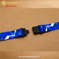 Dây đeo bảng tên in logo gắn khóa an toàn