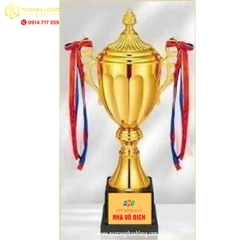 Cúp bóng đá kim loại - in logo theo yêu cầu - 7706