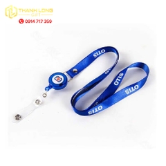 Dây đeo bảng tên có dây rút in theo yêu cầu