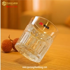 Bộ 6 ly thủy tinh MSB - in ấn thiết kế theo yêu cầu
