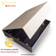 Hộp Rượu Vang Nắp Nam Châm