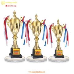 Cúp bóng đá kim loại - in logo theo yêu cầu - 7706